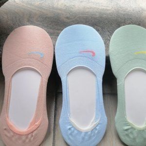 Nike green blue orange socks